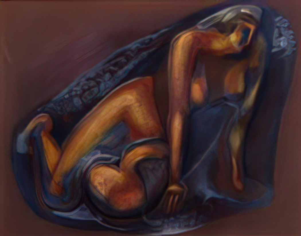 Olexandr Archipenko nude Art A4 Photo Print