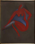 Olexandr Archipenko seated nude 1920 Art A4 Photo Print