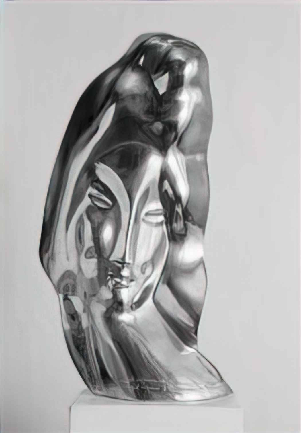 Olexandr Archipenko the past Art A4 Photo Print