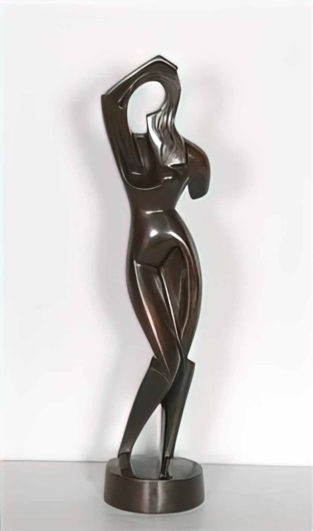 Olexandr Archipenko woman combing her hair Art A4 Photo Print