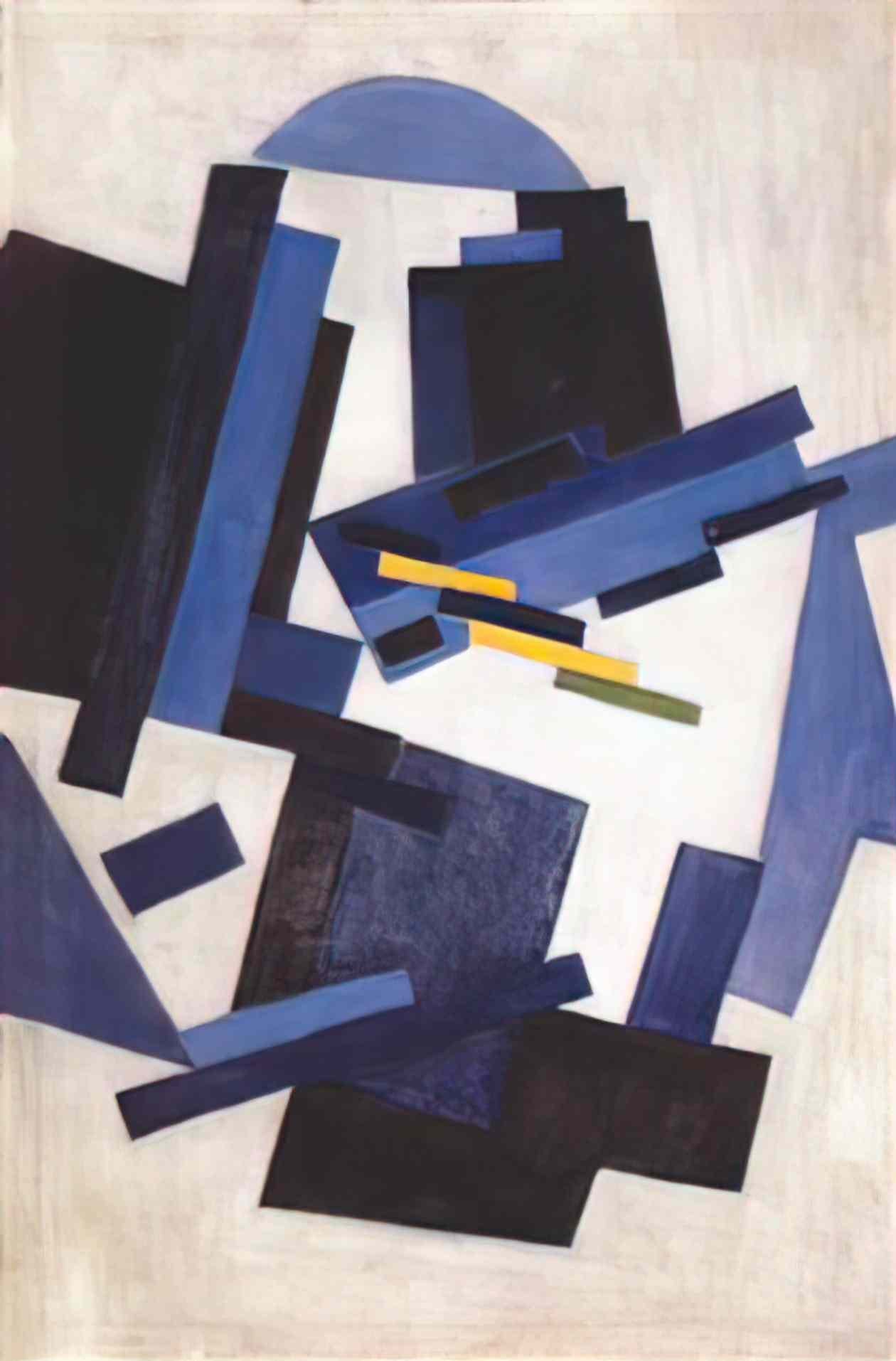 Olga Rozanova abstract composition Art A4 Photo Print