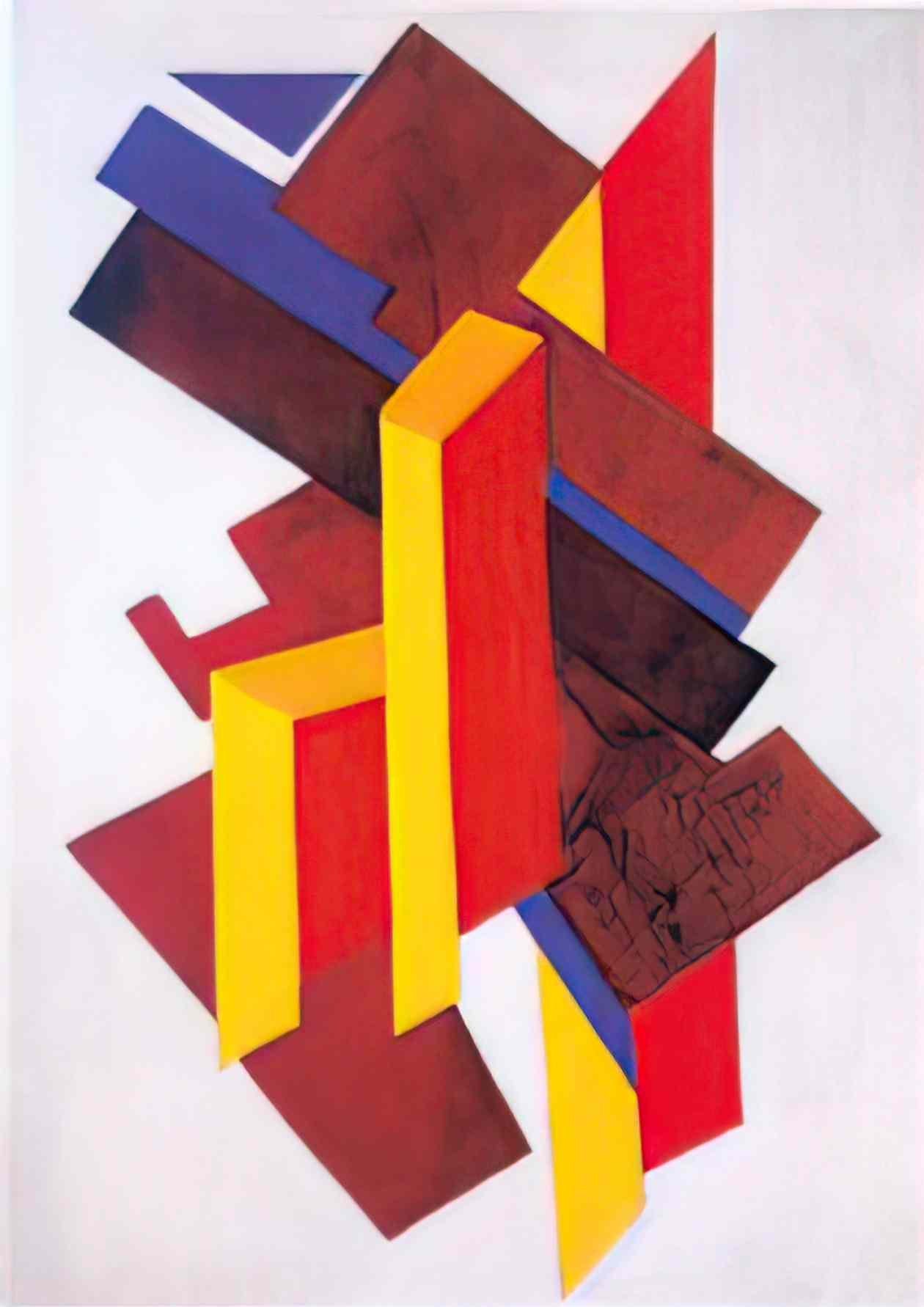 Olga Rozanova non objective composition suprematism 2 Art A4 Photo Print