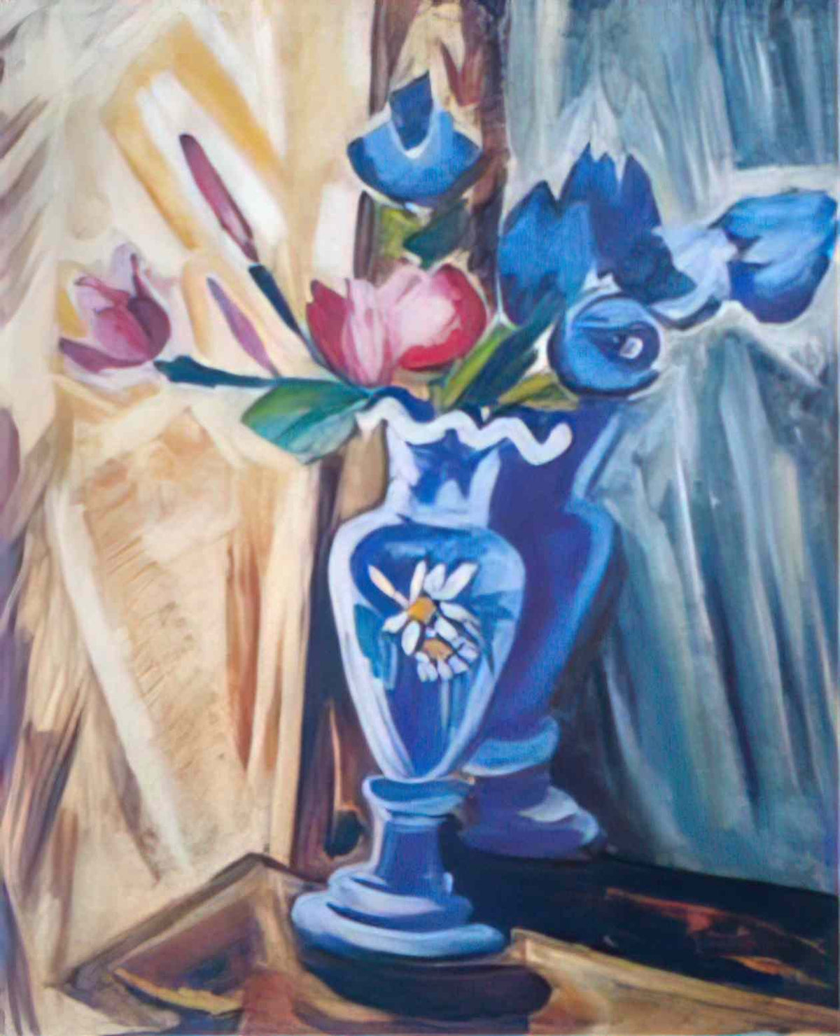Olga Rozanova vase Art A4 Photo Print
