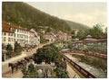 Olga Street Wildbad Wurtemburg Vintage A4 Photo Print