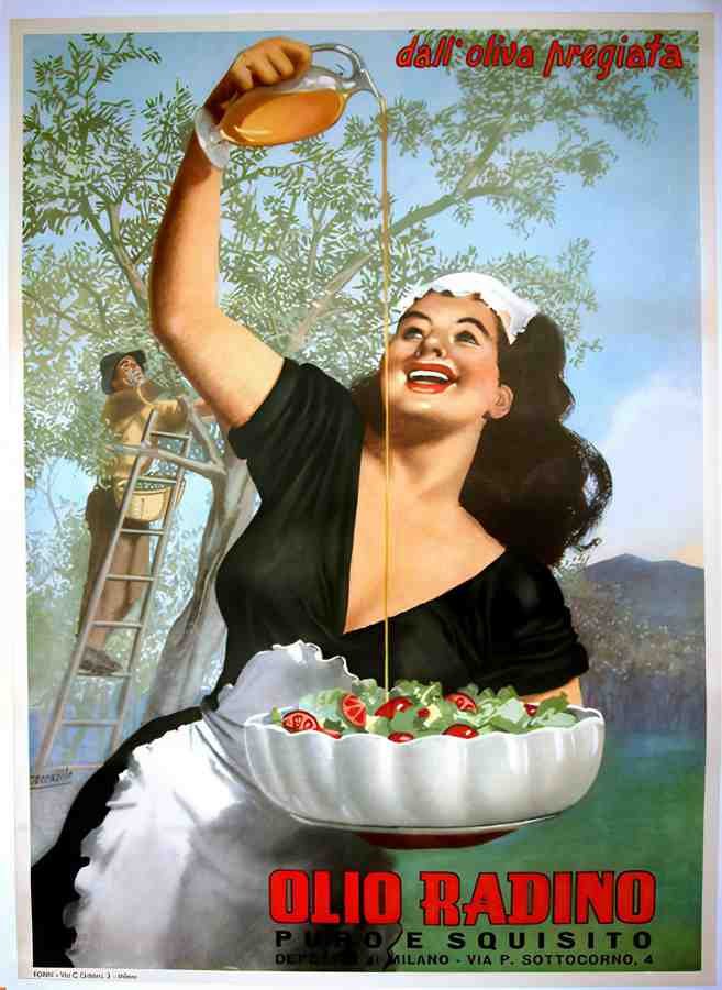 OlioRaidino Vintage Advert A4 Photo Print