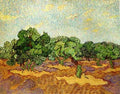Olive Grove 5 Pale Blue Sky 1889 A4 Photo Print