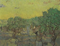 Olive Grove With Figures In The Harvest St Remy In 1889 A4 Photo Print