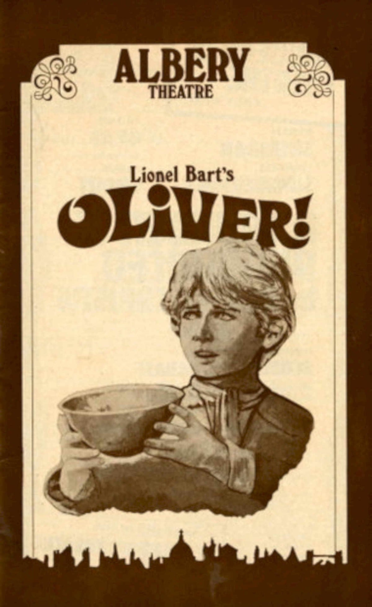 Oliver Albery London 1970s Vintage Retro Advert