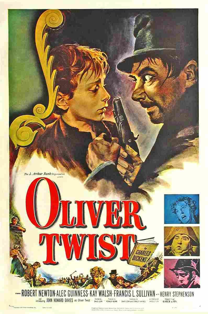 Oliver Twist 1948 01  film star poster A4 Photo Print