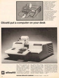 Olivetti Programme 101 1960s Vintage Retro Advert