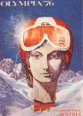 Olympia Winter Skiing 1970s Vintage Retro Advert