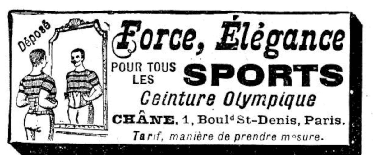 Olympic Belt Paris Vintage Retro Advert Poster A4 Photo Print