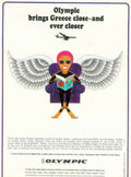 Olympic Wings Book Vintage Retro Advert Poster A4 Photo Print