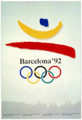 Olympics Barcelona 92 1990s Vintage Retro Advert