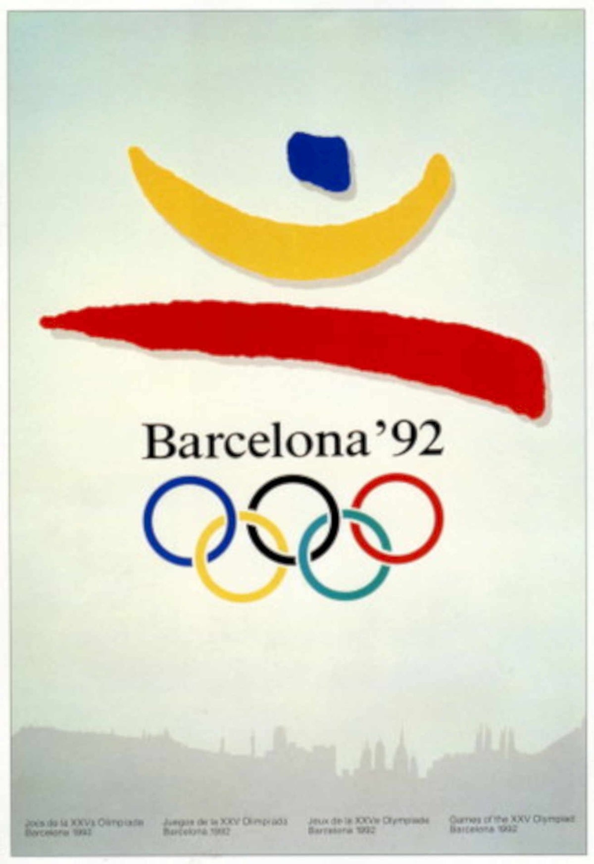 Olympics Barcelona 92 1990s Vintage Retro Advert