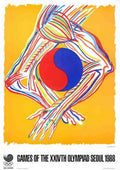 Olympics Seoul Phoenix Vintage Retro Advert Ads A4 Photo Print