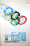 OlympicsGrenoble Advert A4 Photo Print
