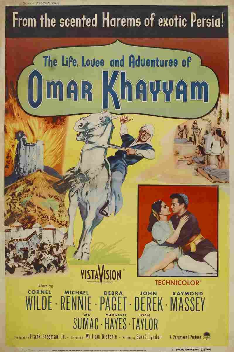 Omar Khayyam 04  film star poster A4 Photo Print