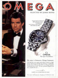 Omega Seamaster Bond 1990s Vintage Retro Advert
