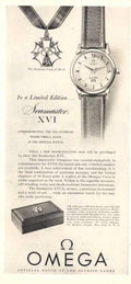 Omega Seamaster Olympic Vintage Retro Advert Ads A4 Photo Print