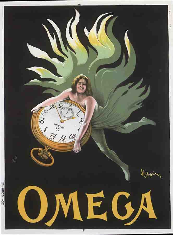 Omega Vintage Advert A4 Photo Print