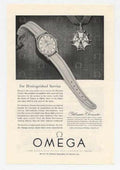 Omega Watch Service Vintage Retro Advert Ads A4 Photo Print