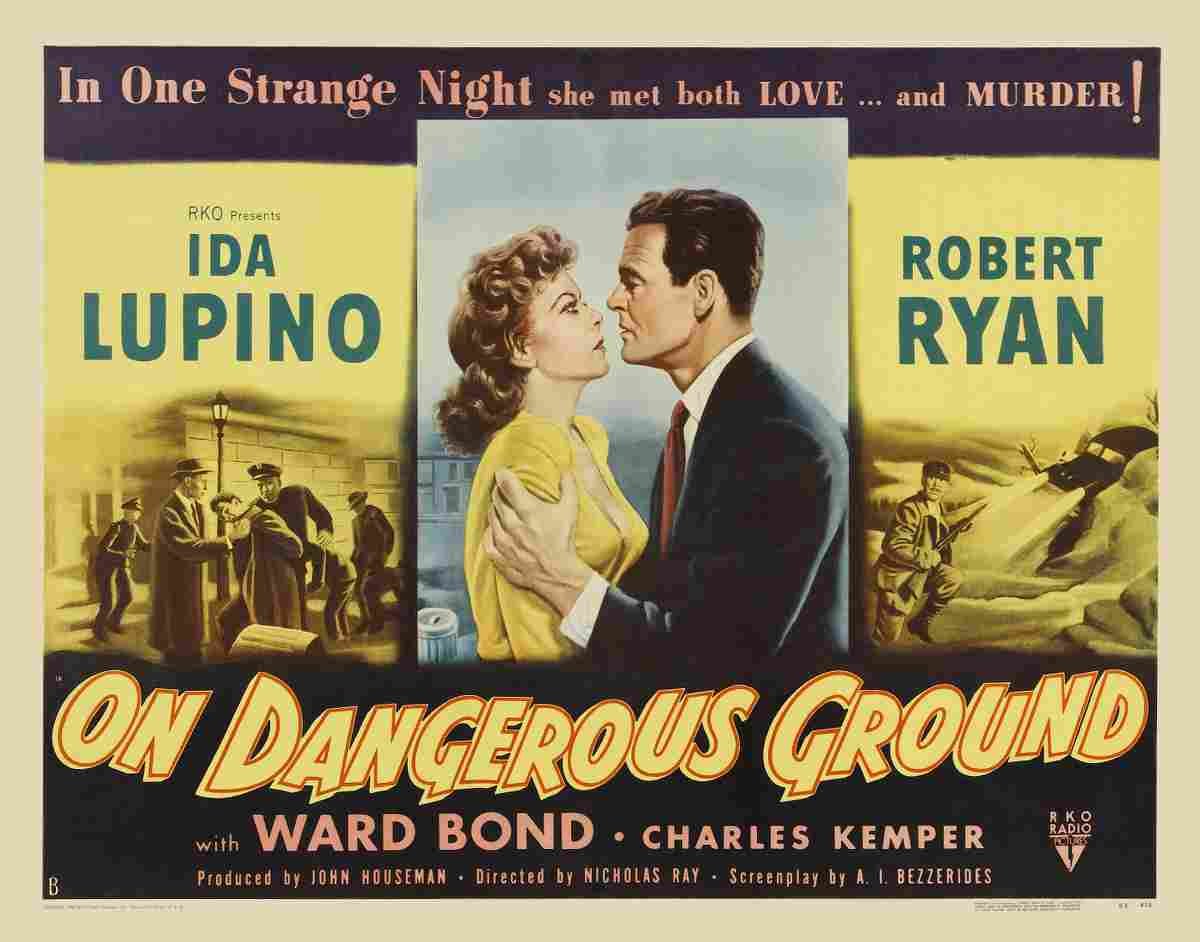 On Dangerous Ground 1952 03  film star poster A4 Photo Print