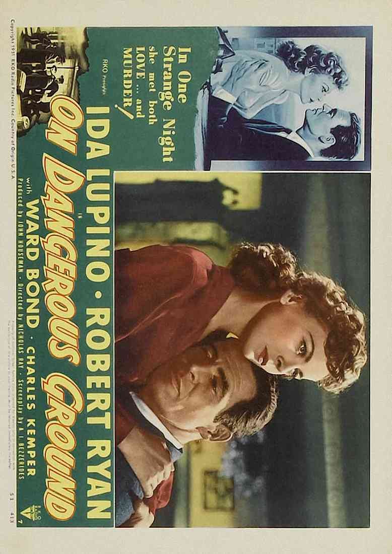 On Dangerous Ground 1952 05 Film A4 Photo Print