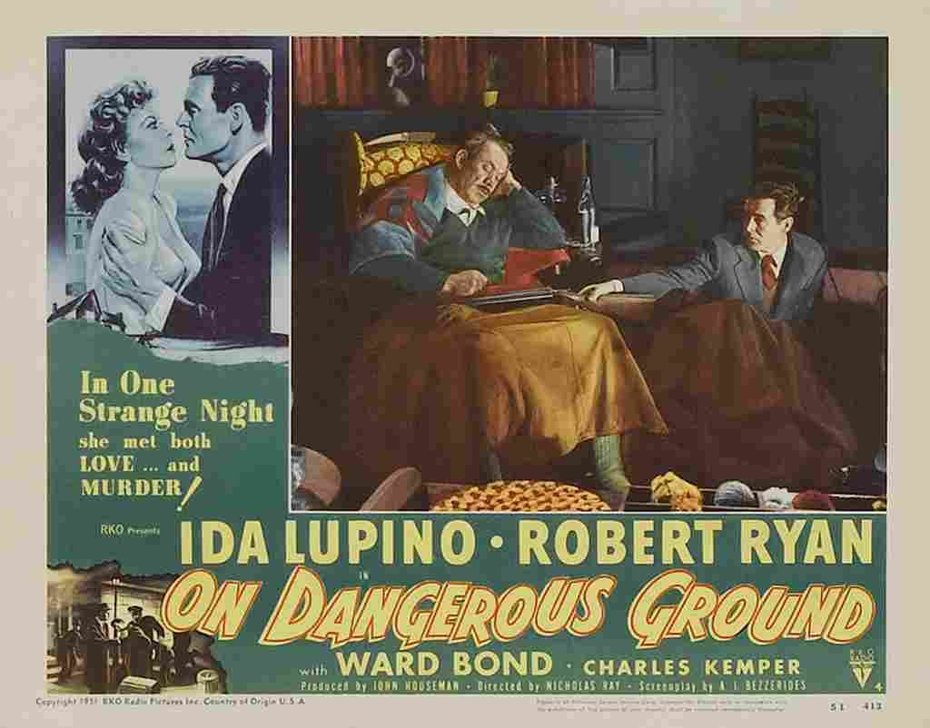 On Dangerous Ground 1952 11  film star poster A4 Photo Print