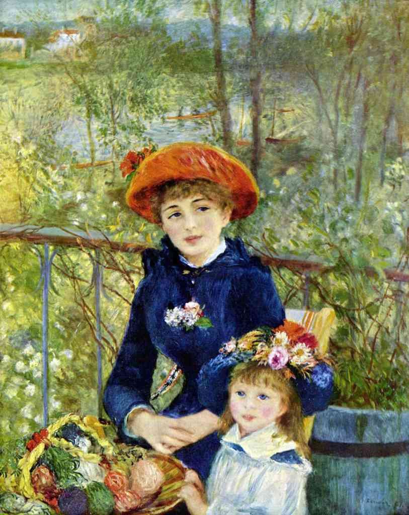 On The Terrace Renoir A4 Photo Print