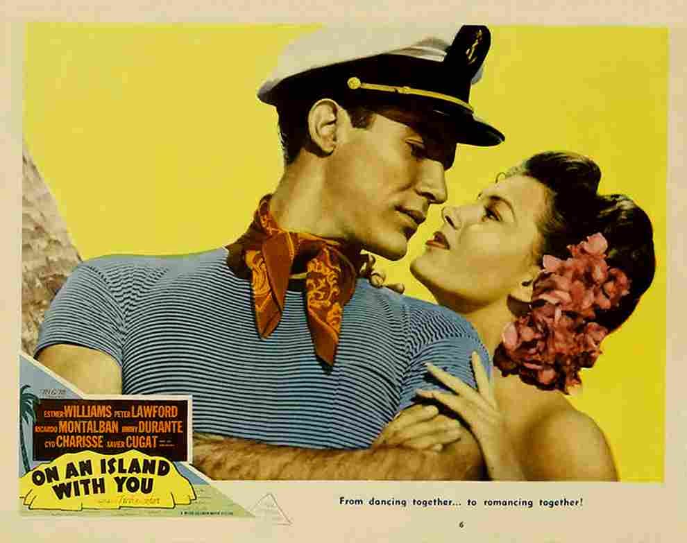 On an Island With You 07  film star poster A4 Photo Print