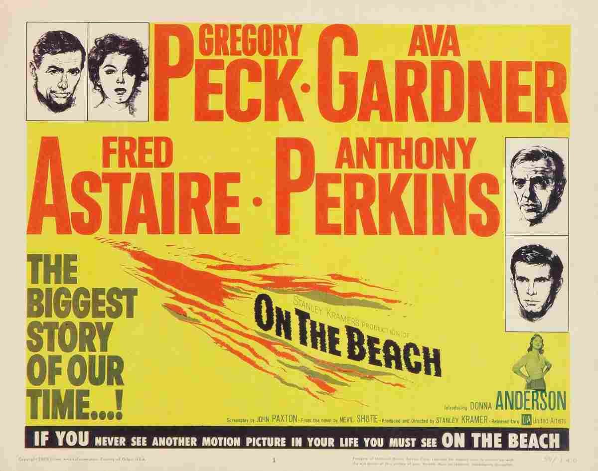 On the Beach 1959 02  film star poster A4 Photo Print
