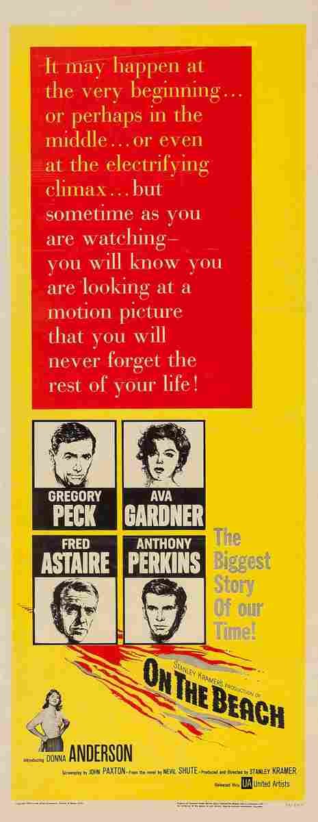 On the Beach 1959 04  film star poster A4 Photo Print