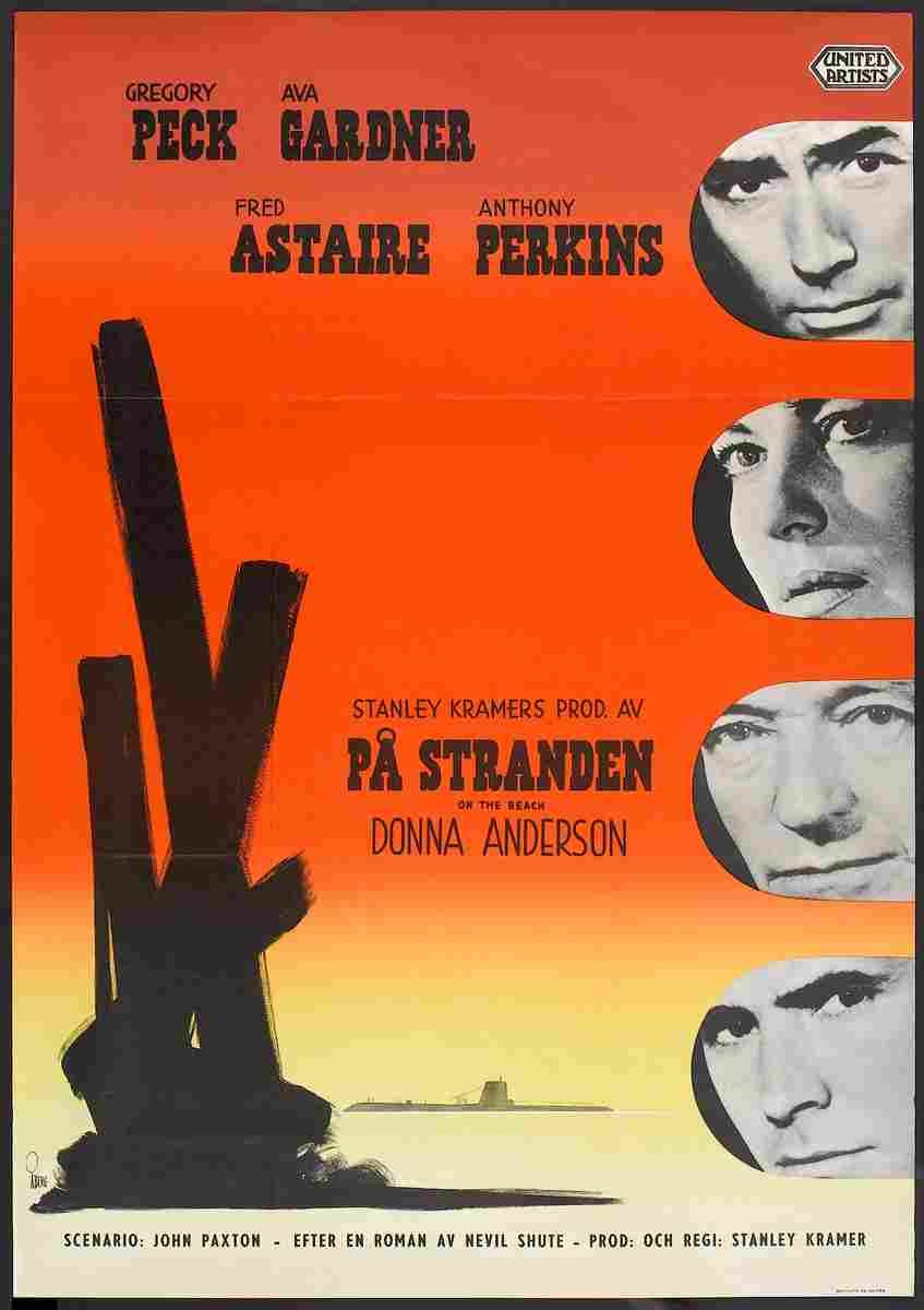On the Beach 1959 17  film star poster A4 Photo Print