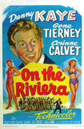 On the Riviera 01  film star poster A4 Photo Print