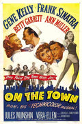 On the Town 01  film star poster A4 Photo Print