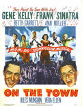 On the Town 03  film star poster A4 Photo Print
