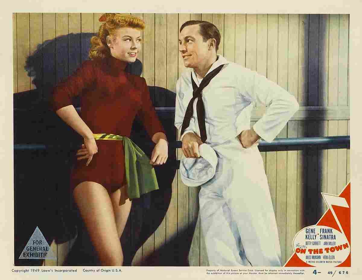 On the Town 04  film star poster A4 Photo Print