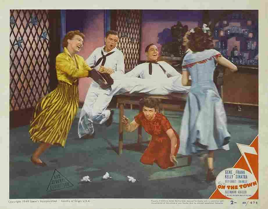 On the Town 08  film star poster A4 Photo Print