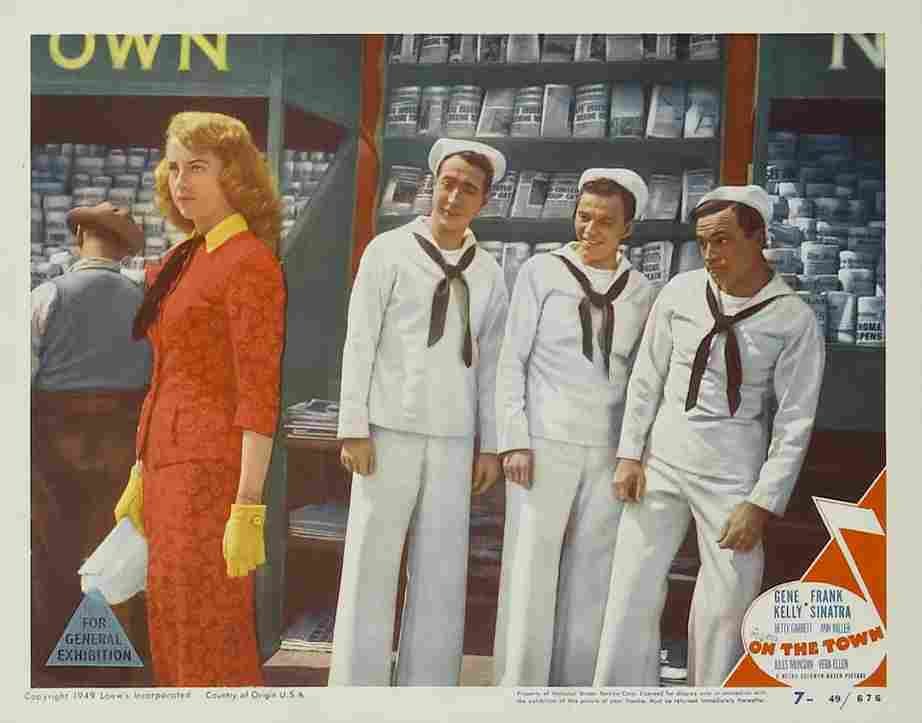 On the Town 09  film star poster A4 Photo Print