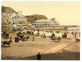 On the beach Llandudno Vintage A4 Photo Print
