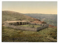 On the road to Jericho Khan el Ahmar Vintage A4 Photo Print