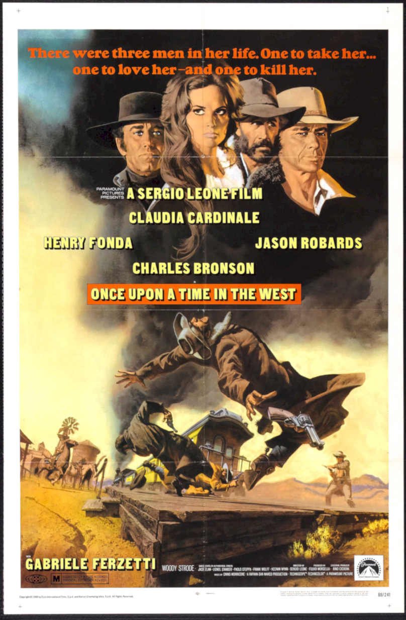 Once Upon West 1 Vintage Retro Advert Poster A4 Photo Print