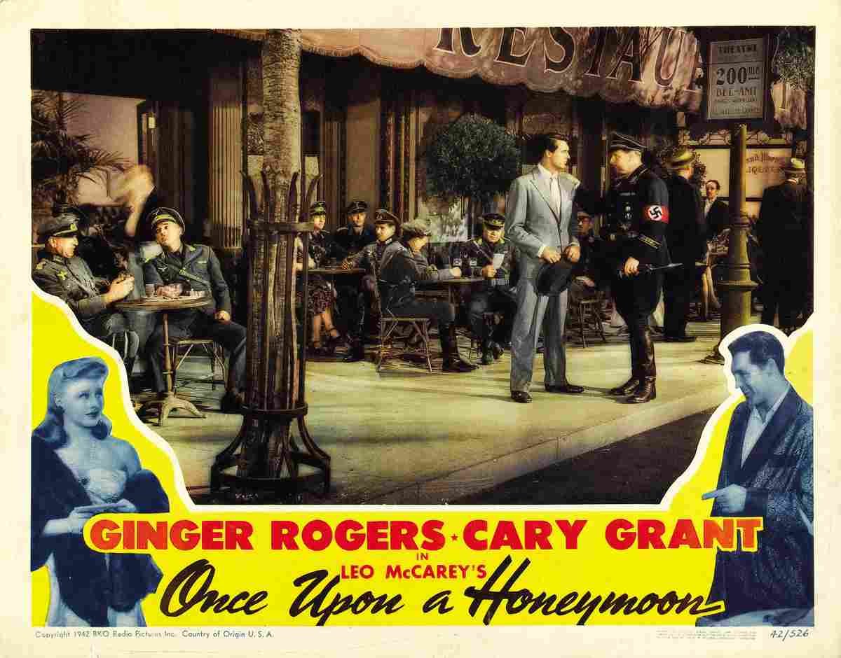 Once Upon a Honeymoon 04  film star poster A4 Photo Print
