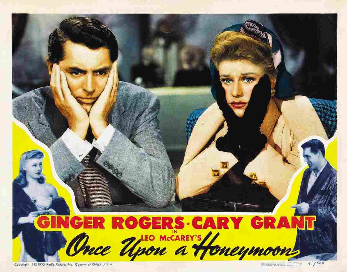 Once Upon a Honeymoon 05  film star poster A4 Photo Print