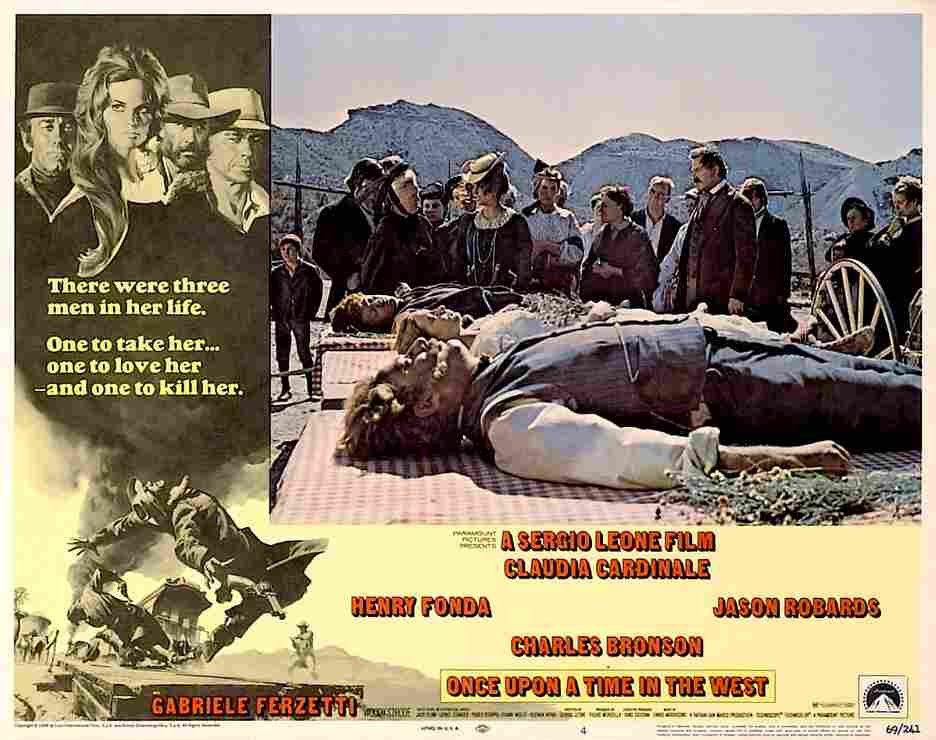 Once Upon a Time in the West 15  film star poster A4 Photo Print