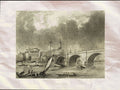 Ondon Bridge Great Britain England Uk 1830 Vintage A4 Photo Print