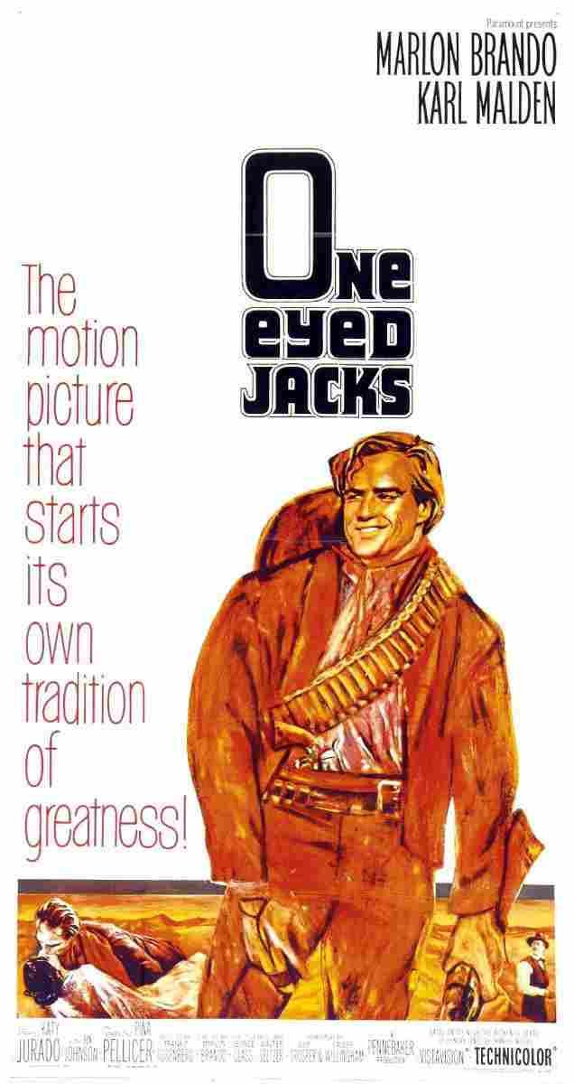 One Eyed Jacks 03  film star poster A4 Photo Print