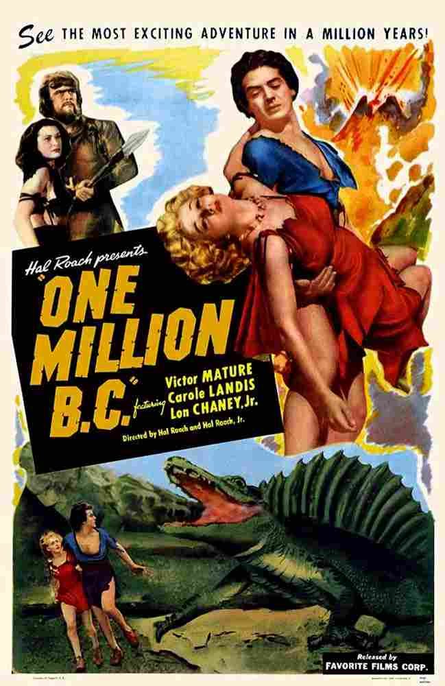 One Million BC 01  film star poster A4 Photo Print