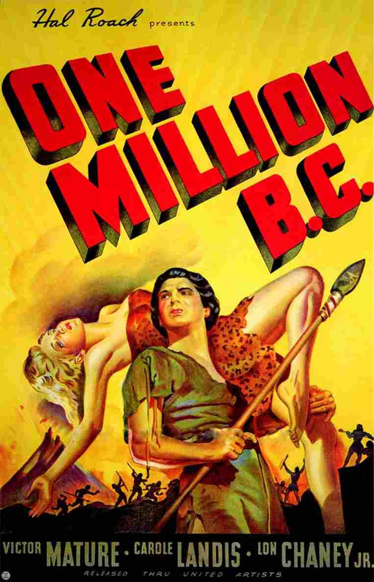 One Million BC 03  film star poster A4 Photo Print